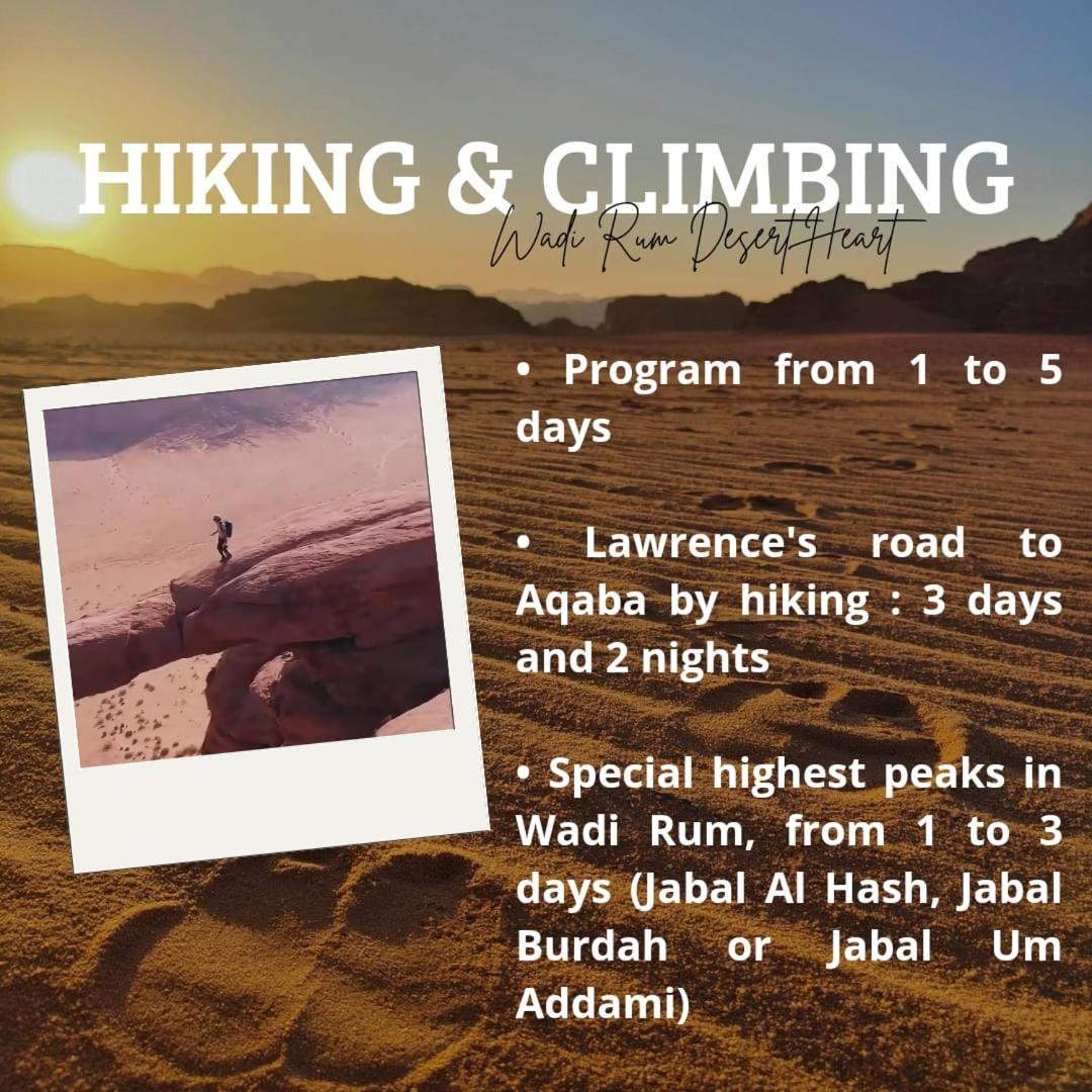 Wadi Rum Desert Heart Camp Luaran gambar